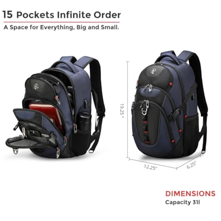 Design Laptop Backpack with US - Laptop Backpack 15.6 avis et prix