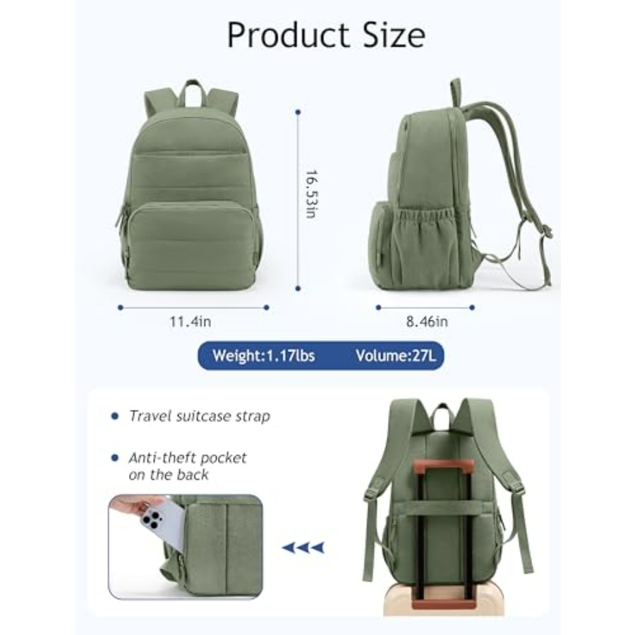 Travel Backpack for Women, 15. - Laptop Backpack 15.6 avis et prix