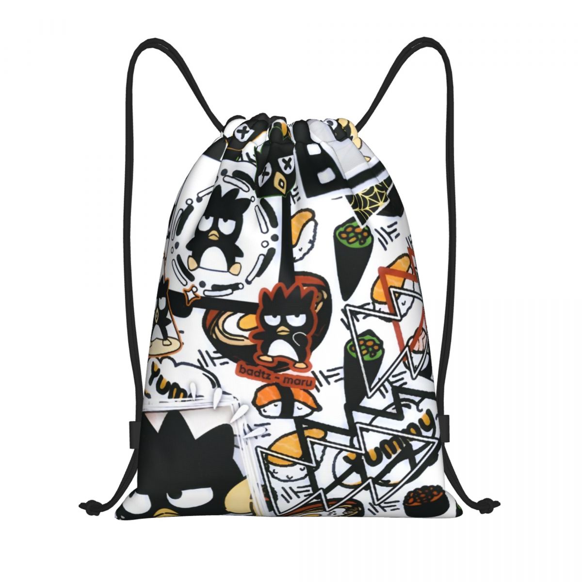 Cute Cartoon Penguin Bad Badtz - Drawstring Gym Bag avis et prix