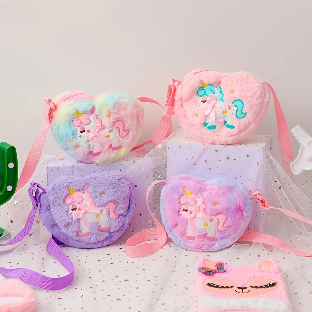 Cute Unicorn For Girls Plush H - Mini Backpack Purse avis et prix
