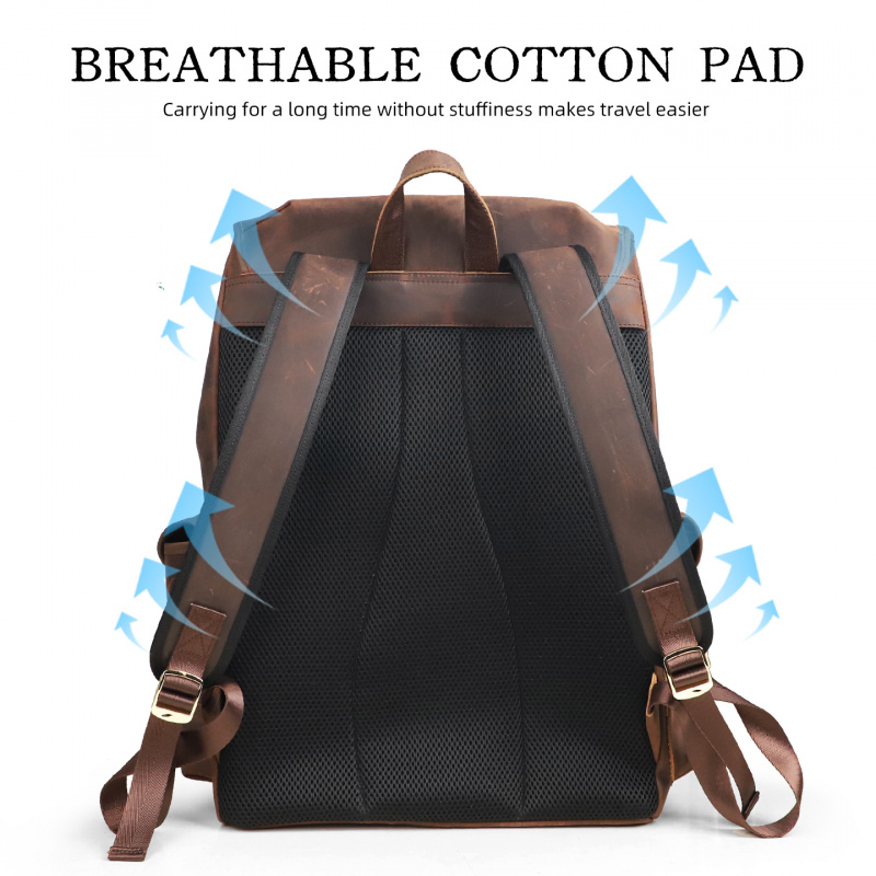 New Arrivals Leather Backpack  - Leather Backpack Vintage avis et prix