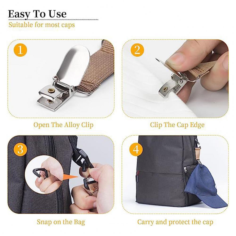 12.5cm Travel Handbag Hat Clip - Backpack Insert Organizer avis et prix
