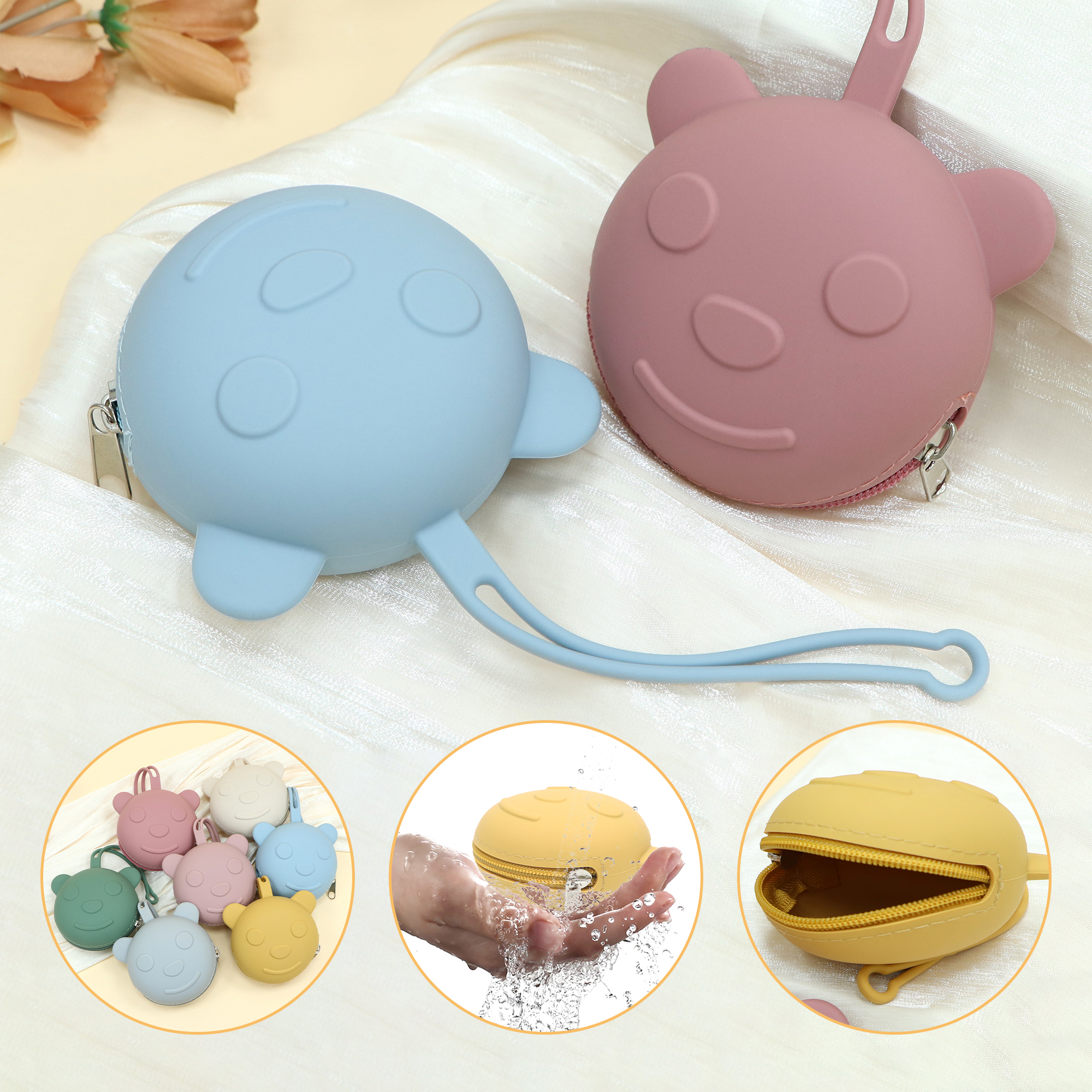 Portable silicone pacifier bag - Backpack Diaper Bag avis et prix