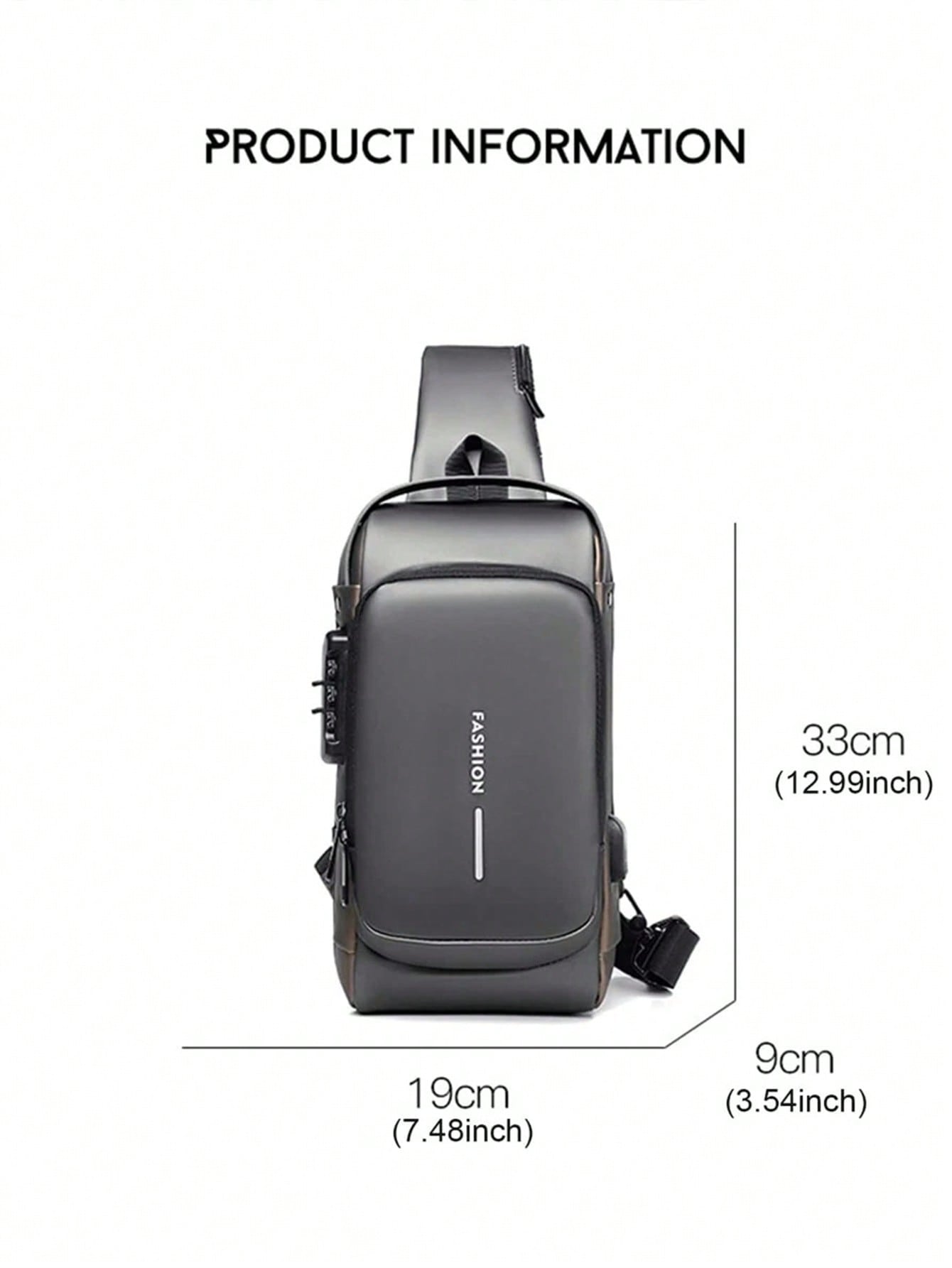 Men's Bags Shoulder Messenger  - Sling Backpack Shoulder avis et prix