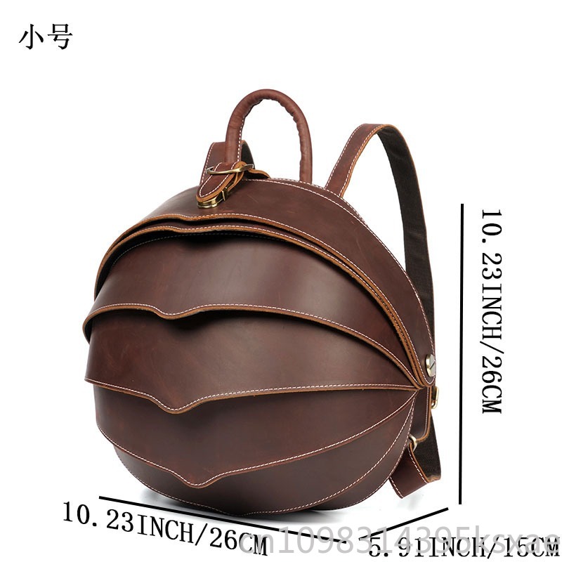 Vintage Handmade Genuine Leath - Leather Backpack Vintage avis et prix