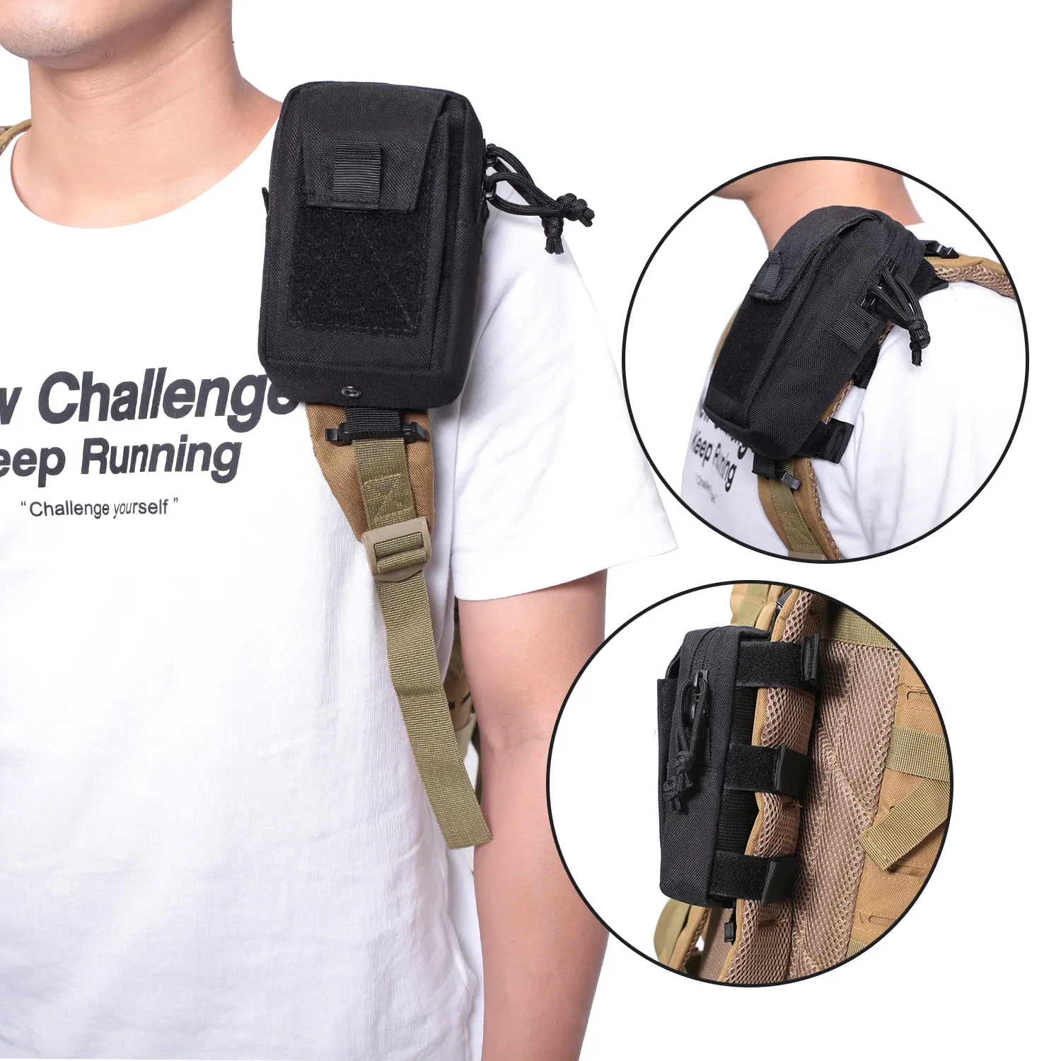 Molle Backpack Strap Bag Phone - Backpack Insert Organizer avis et prix