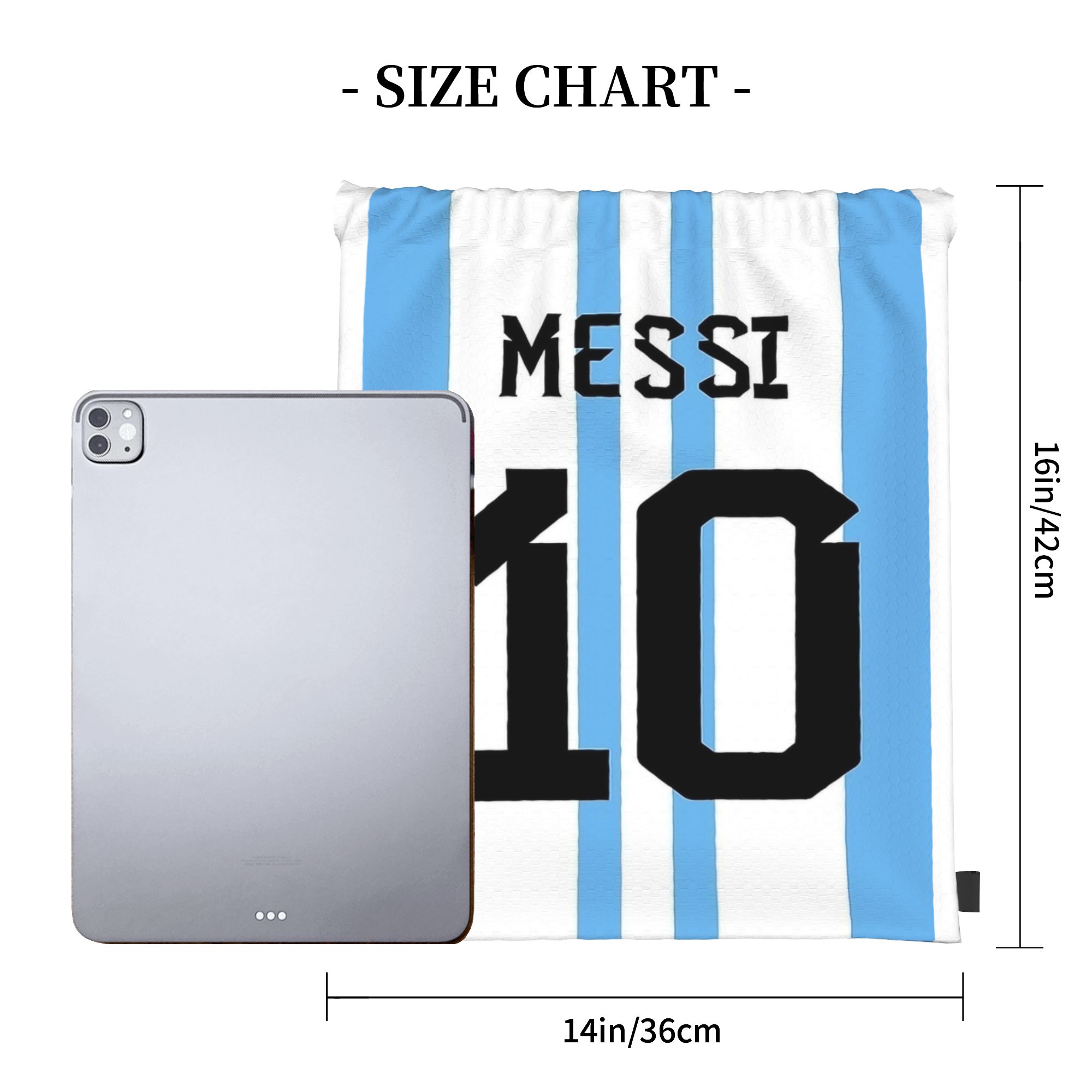 Messis 10 Soccer Football Draw - Drawstring Gym Bag avis et prix