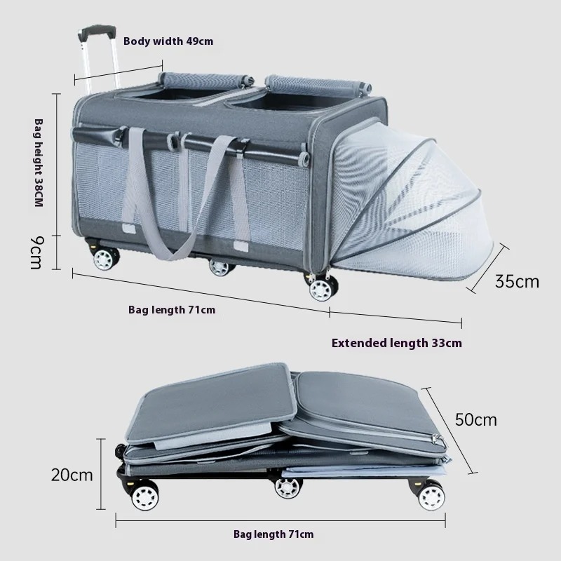 Super Large Capacity Pet Trans - Foldable Backpack Small avis et prix