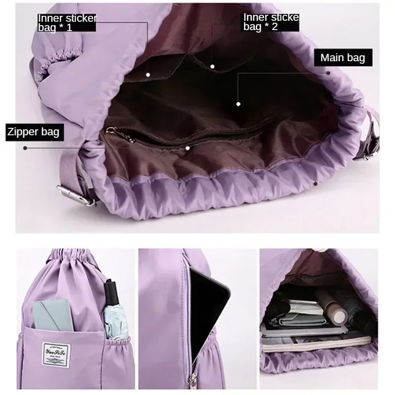 Sports Gym Drawstring Bag Wate - Drawstring Gym Bag avis et prix