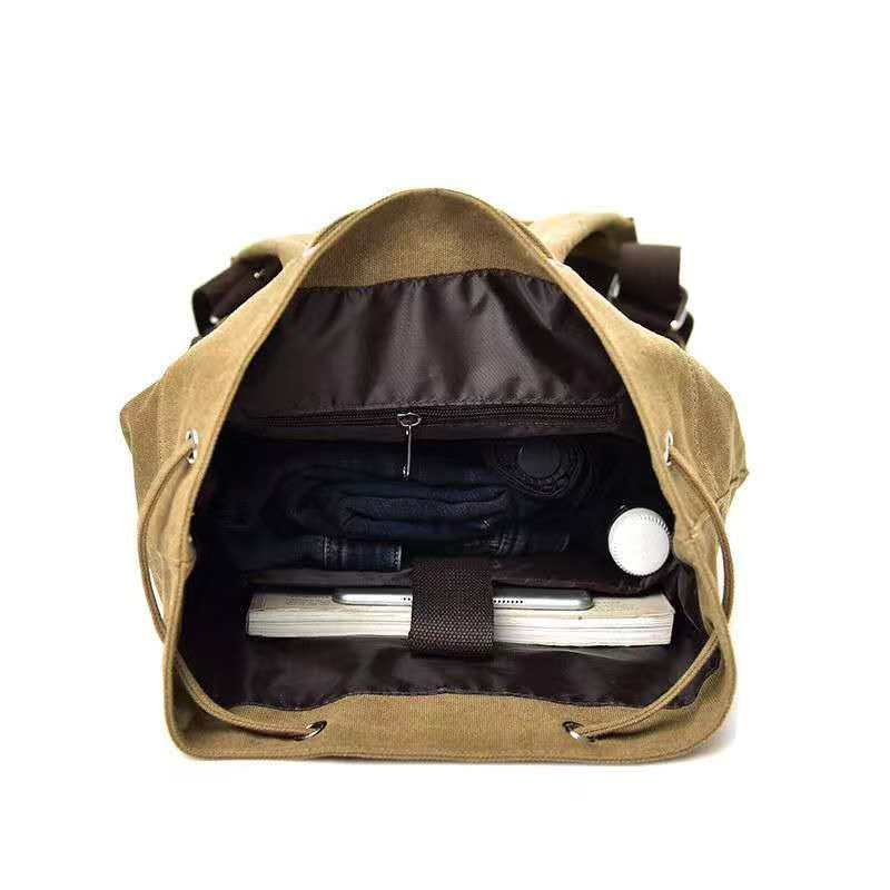 2026 Canvas backpack with dual - Canvas Backpack Casual avis et prix
