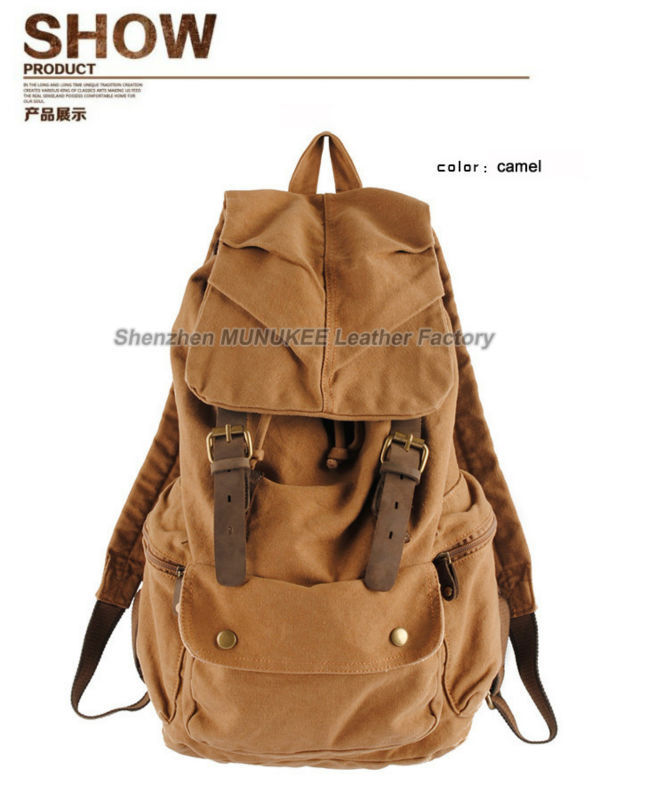 Fashion New Military Canvas Ba - Rucksack Military Style avis et prix