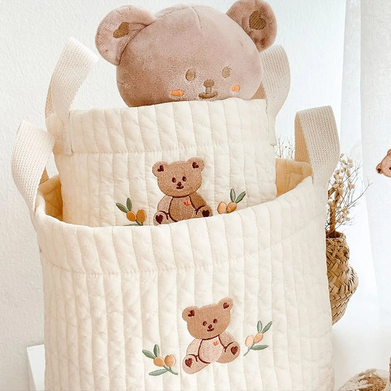 INS Baby Bags Cute Bear Embroi - Backpack Diaper Bag avis et prix