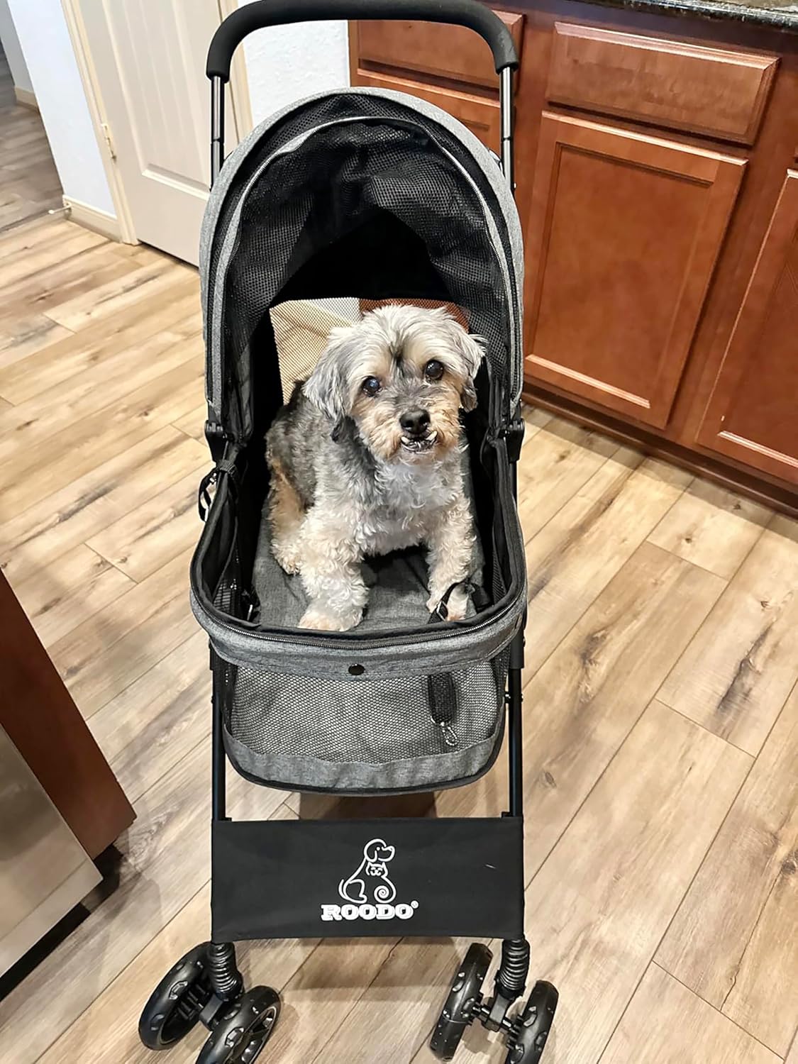 4 Wheel Dog Cat Pet Stroller,  - Foldable Backpack Small avis et prix