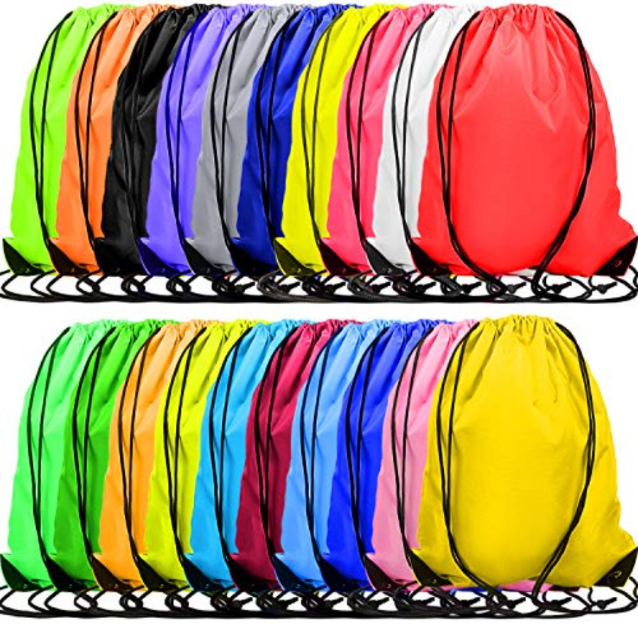 60 Pieces Drawstring Backpack  - Drawstring Gym Bag avis et prix