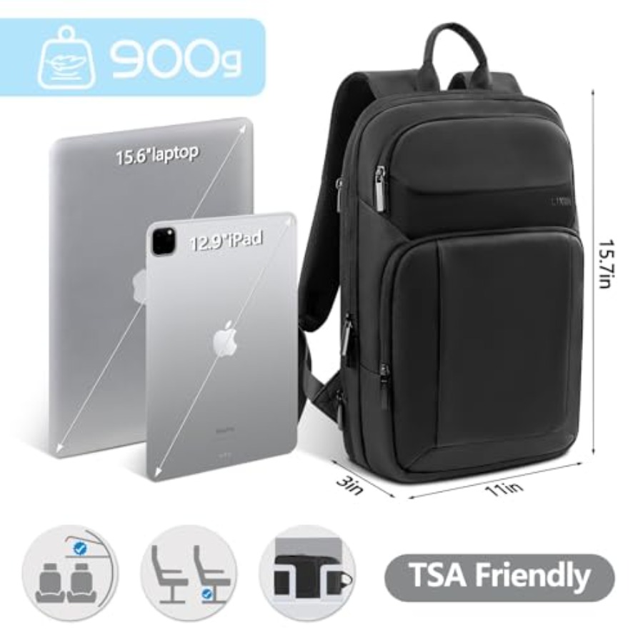 Backpack for Men Slim and Expa - Travel Backpack Anti Theft avis et prix
