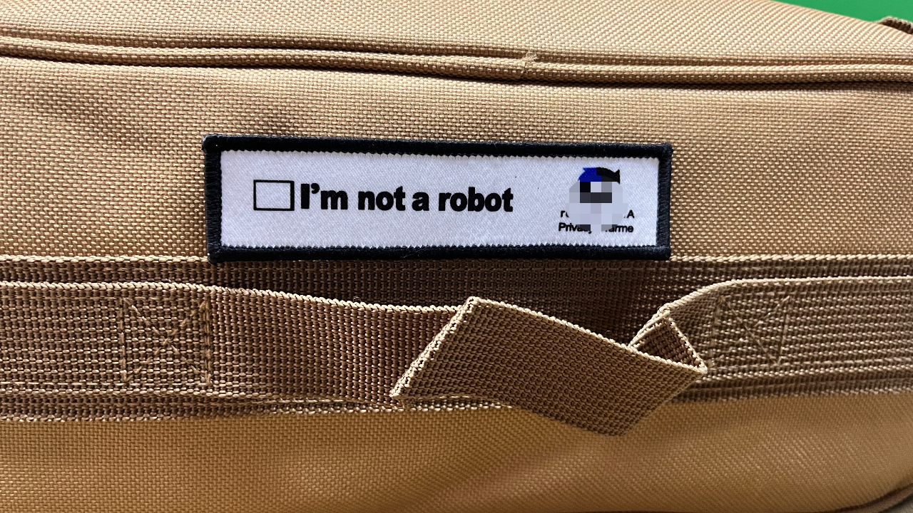 I'm Not A Robot Tactical Patch - Urban Backpack Tactical avis et prix