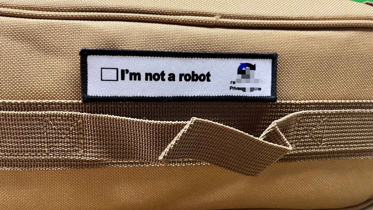 I'm Not A Robot Tactical Patch - Urban Backpack Tactical avis et prix