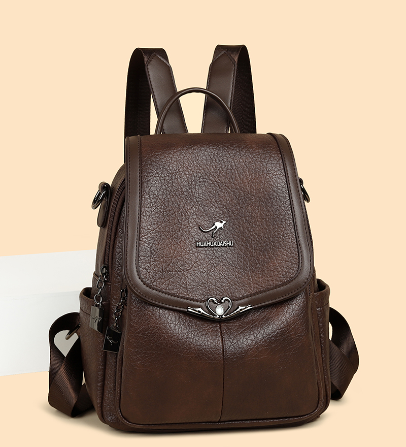 2026 new Ladies Bookbag Rucksa - Leather Backpack Vintage avis et prix