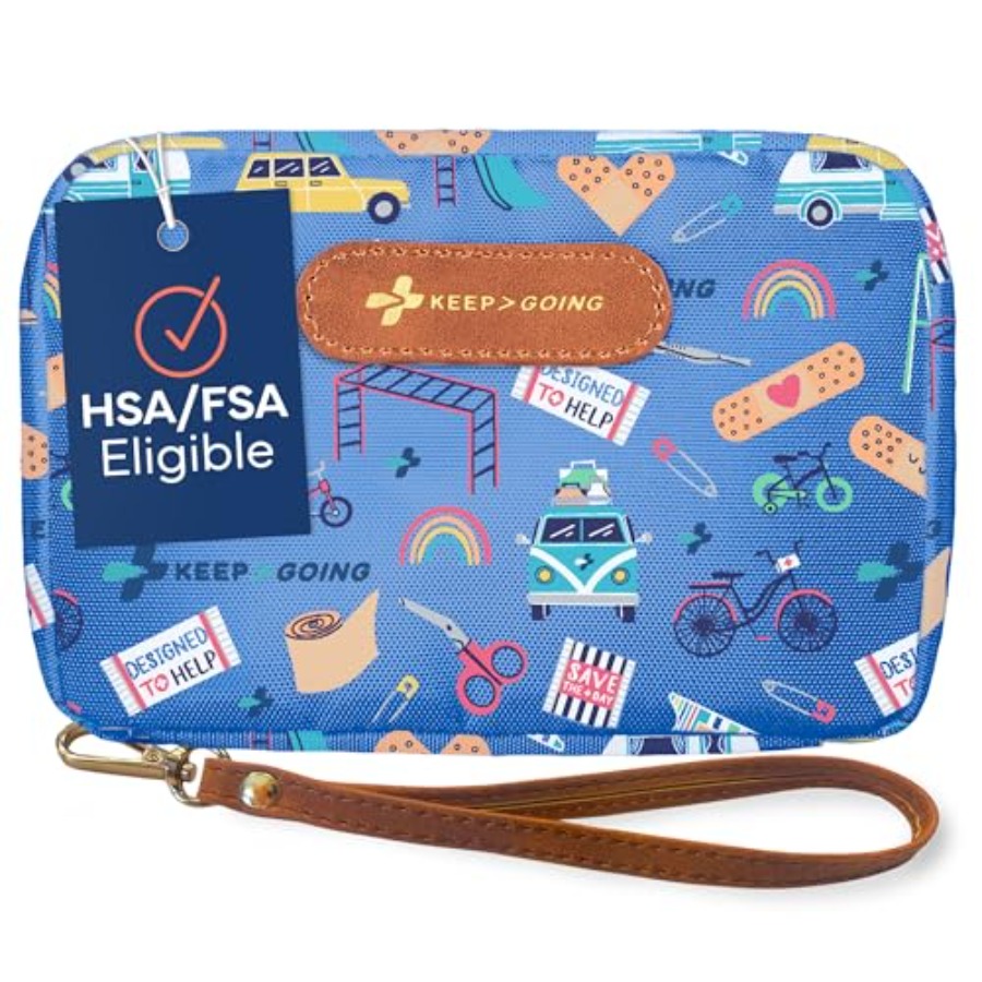 KeepGoing Travel First Aid Kit - Mini Backpack Purse avis et prix