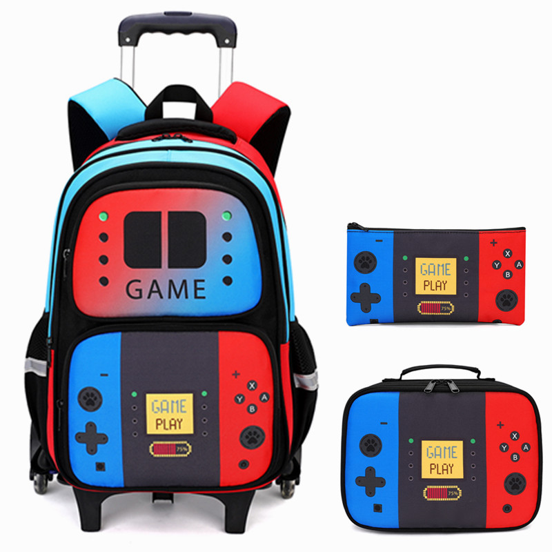 3PCS Kids Rolling Backpack for - School Backpack Teen avis et prix