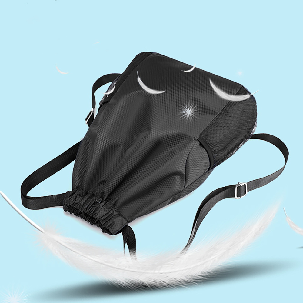 Black drawstring bag, gym back - Drawstring Gym Bag avis et prix