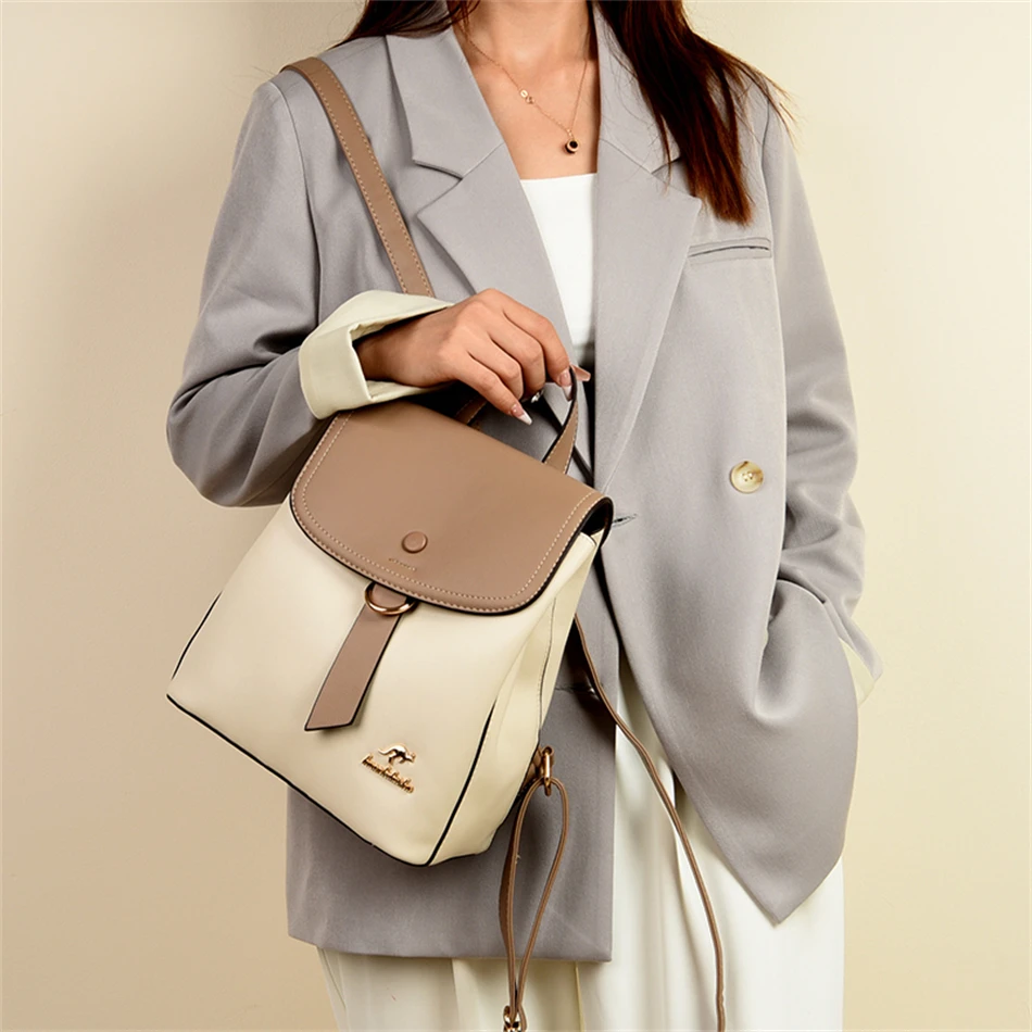 2024 High Quality Fashion Prin - Leather Backpack Vintage avis et prix