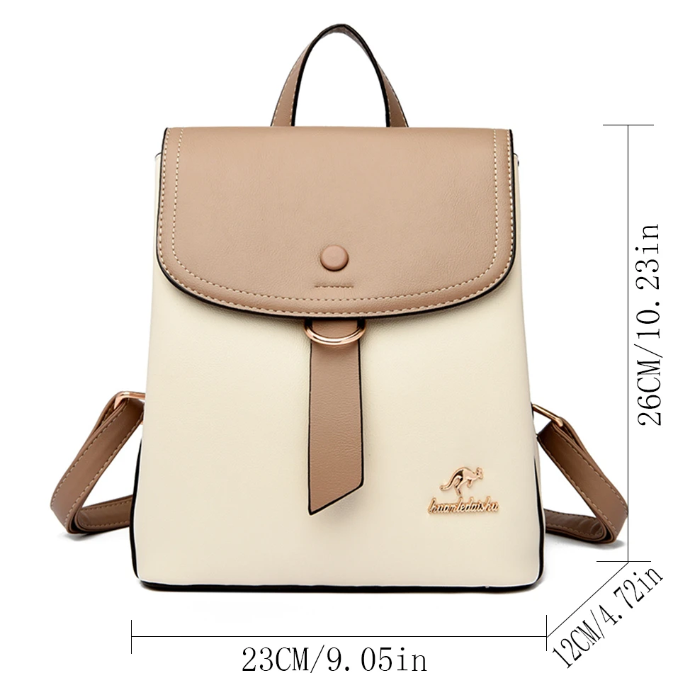 2024 High Quality Fashion Prin - Leather Backpack Vintage avis et prix