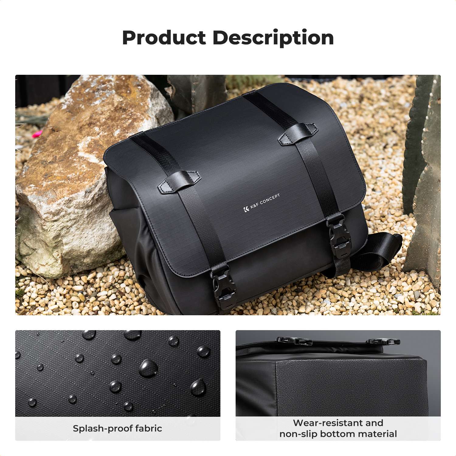 K&F CONCEPT 10L Camera Sling B - Rain Cover Backpack avis et prix