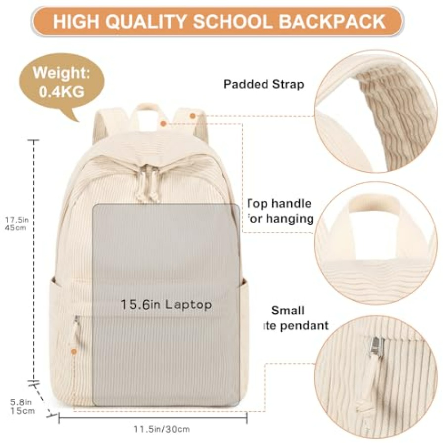 School Backpack for Teens Larg - School Backpack Teen avis et prix