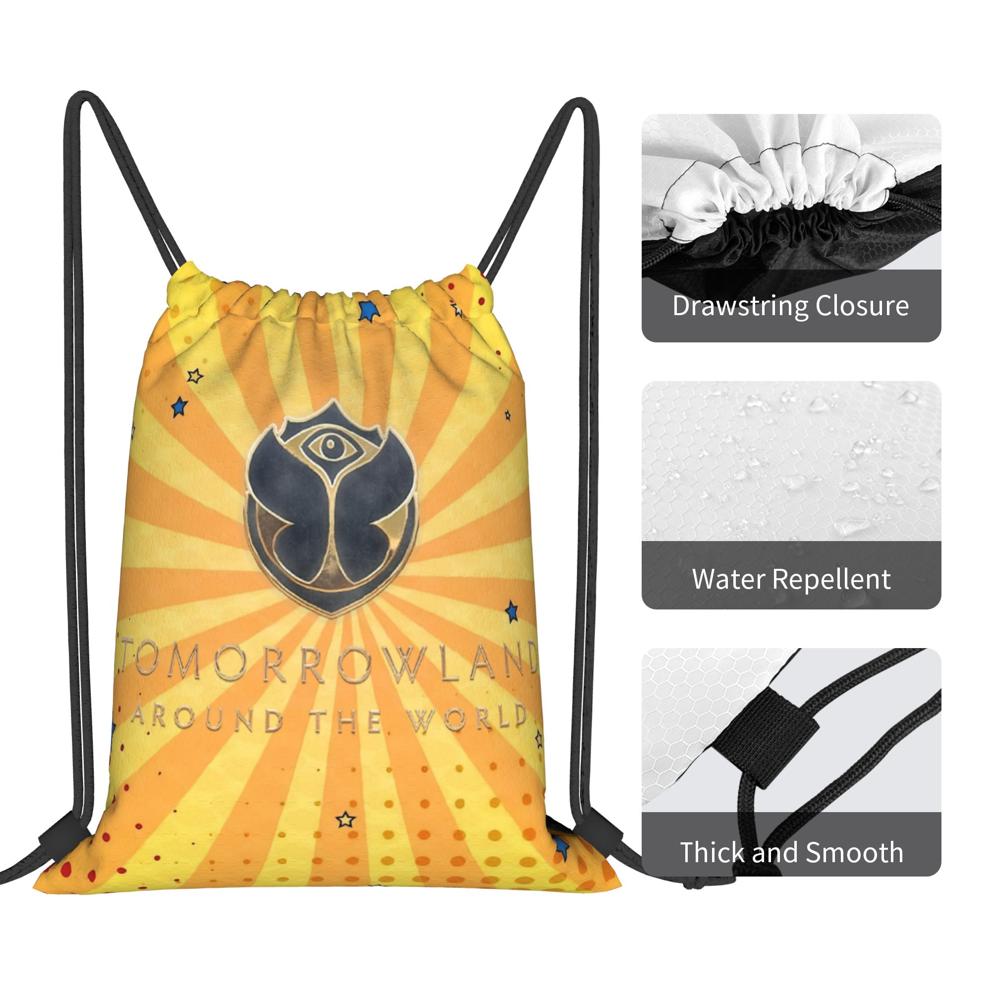 Tomorrowlands Festival Music D - Drawstring Gym Bag avis et prix