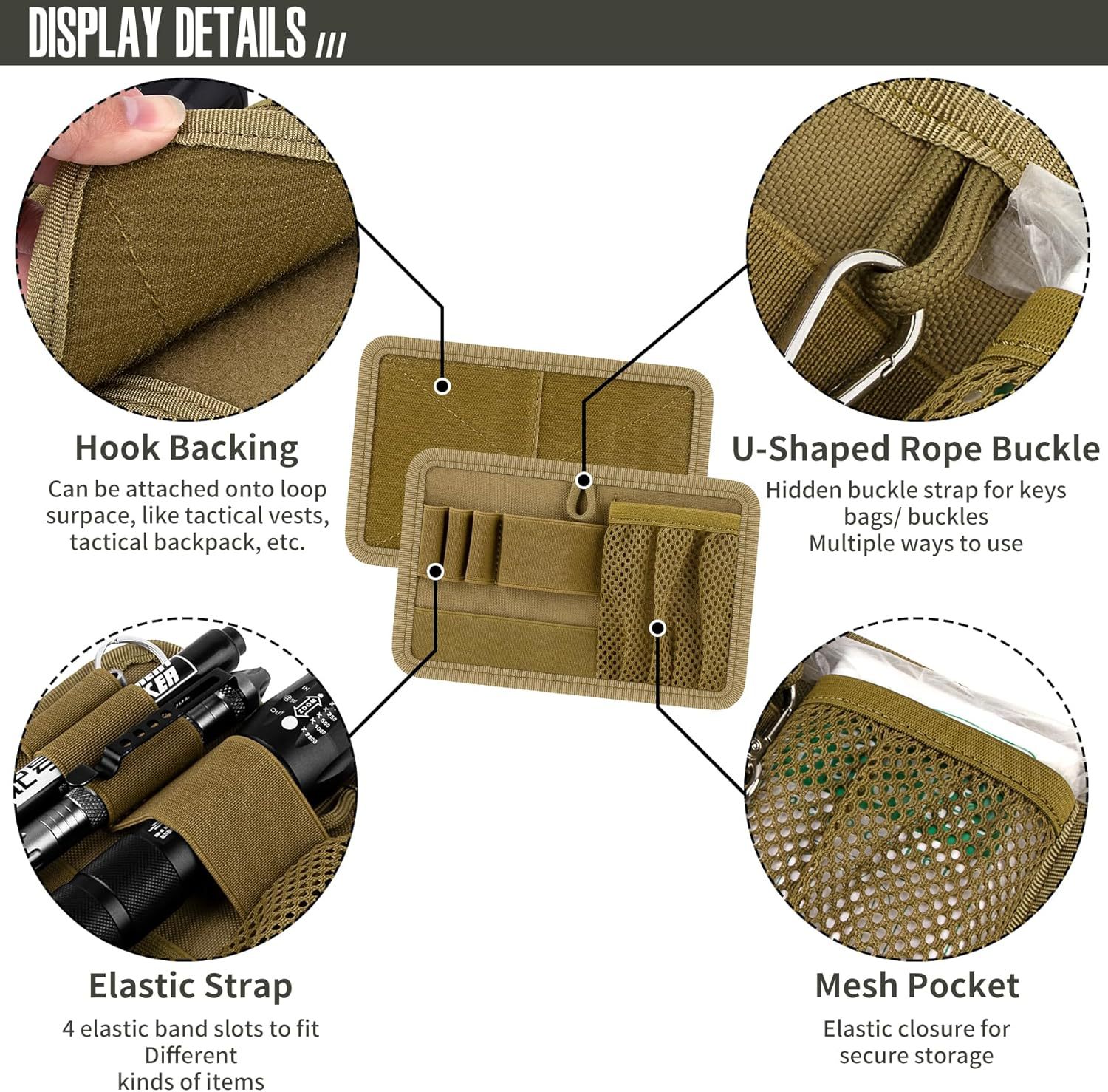 Tactical Bag Insert Panel Orga - Backpack Insert Organizer avis et prix